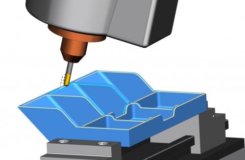 Applying NX CAM solution in multi-axis machining